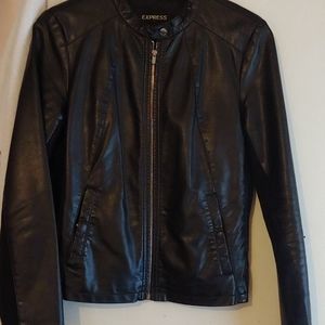 Express faux leather jacket
